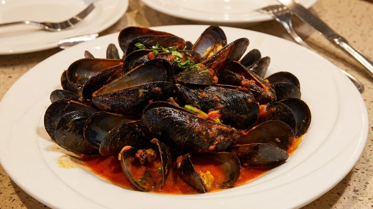 Mussels and Martini Mondays