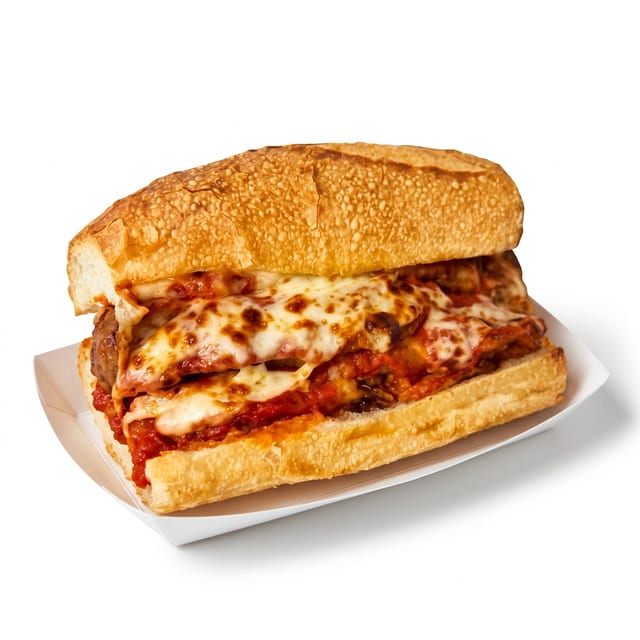 Eggplant Parm Hero.