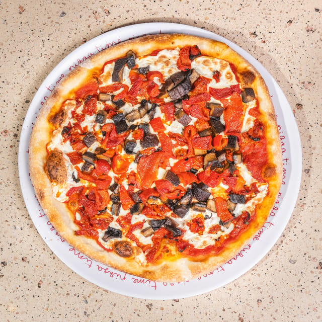 Portobello Pizza.