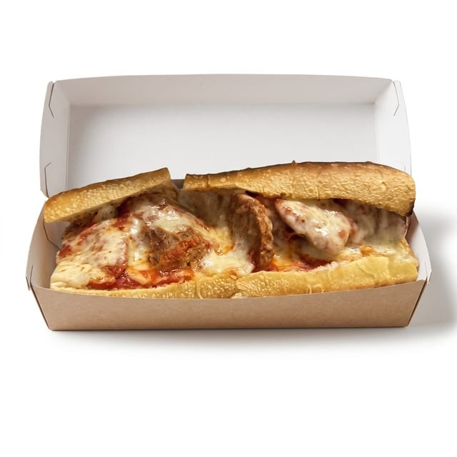 Meatball Parm Hero.