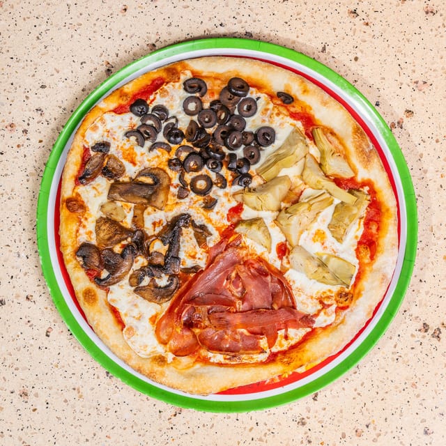 Quattro Gusti Pizza.