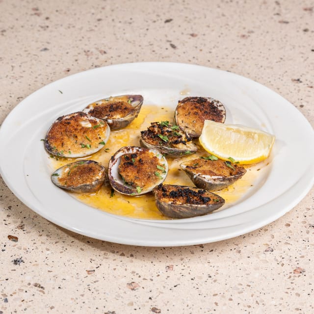 Baked Clams.