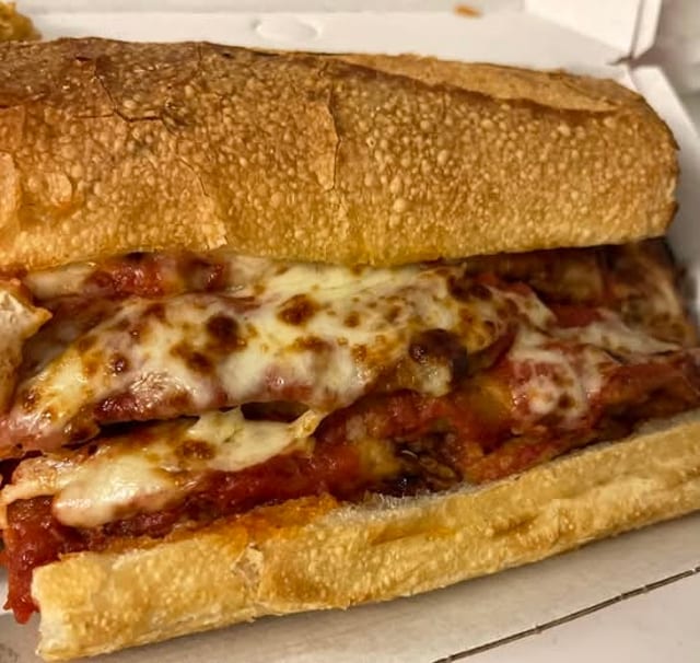 Eggplant Parm.
